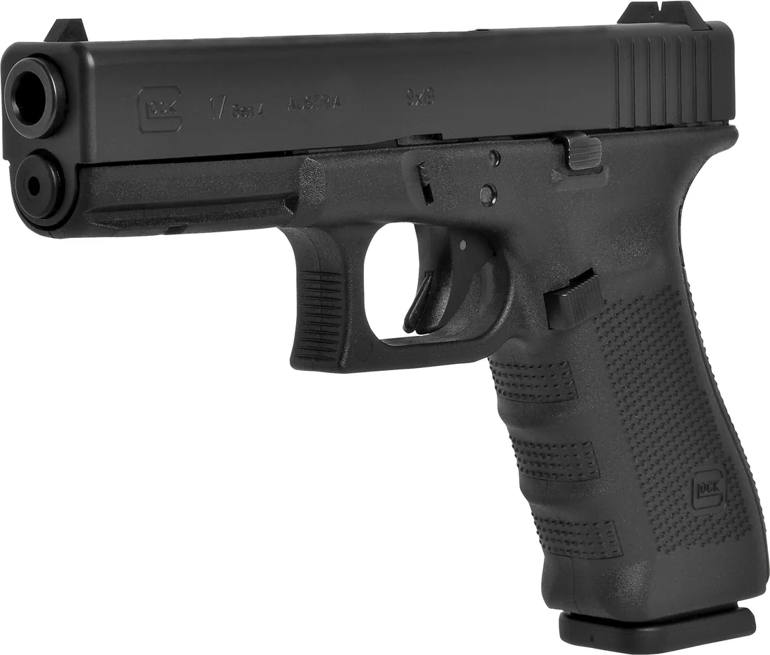 GLOCK 17 Gen4, vedere la 45 de grade