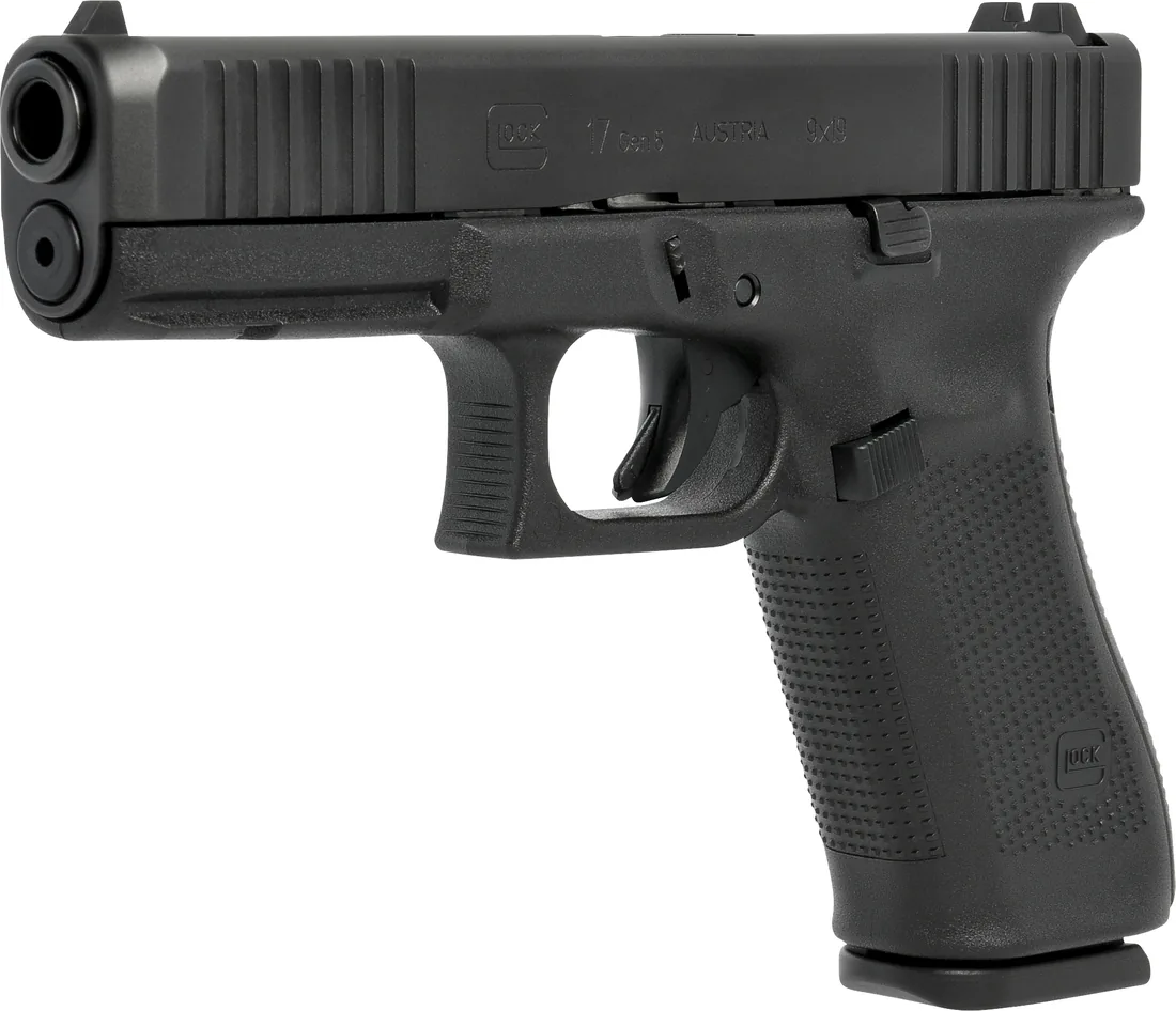 GLOCK 17 Gen5, vedere la 45 de grade