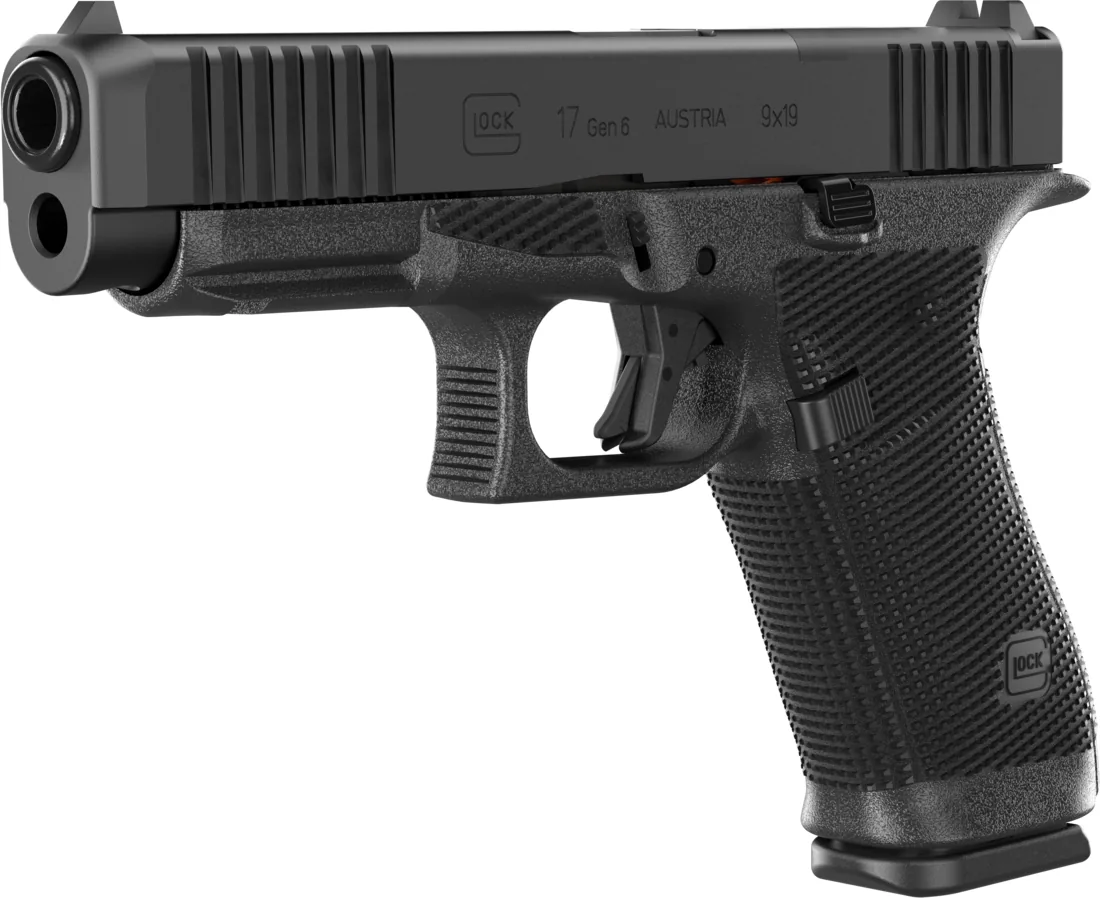 GLOCK 17 Gen6, vedere la 45 de grade
