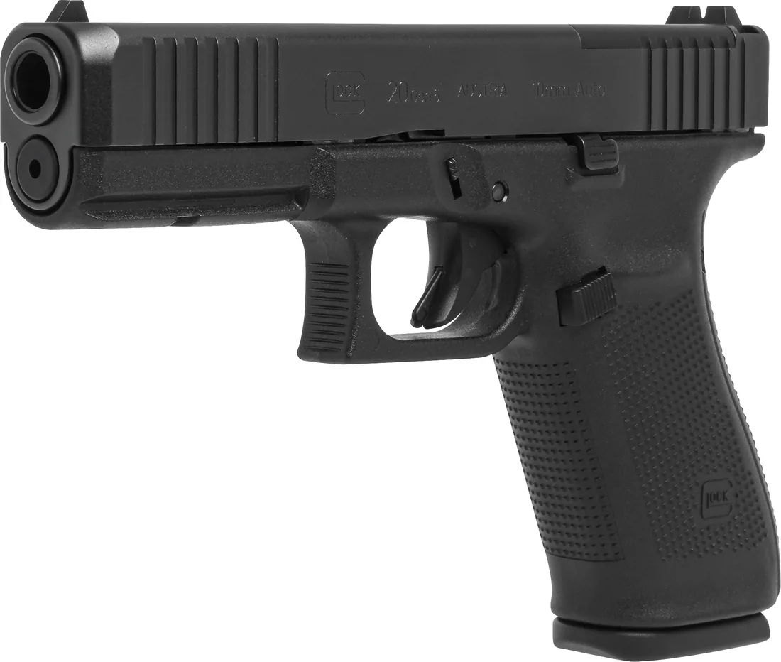 GLOCK 20 Gen5 MOS, vedere la 45 de grade