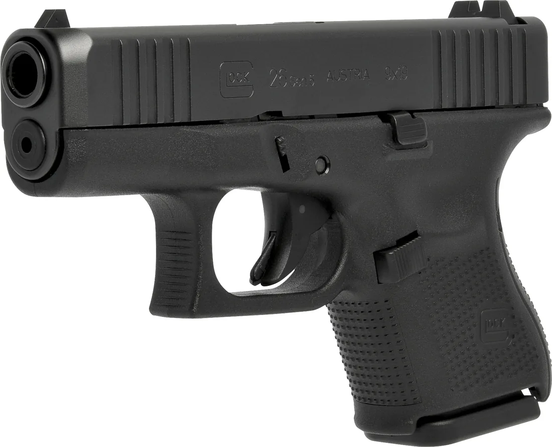 GLOCK 26 Gen5, vedere la 45 de grade