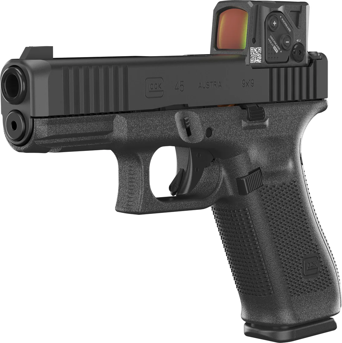 GLOCK 45 A-Cut COA Combo, vedere la 45 de grade