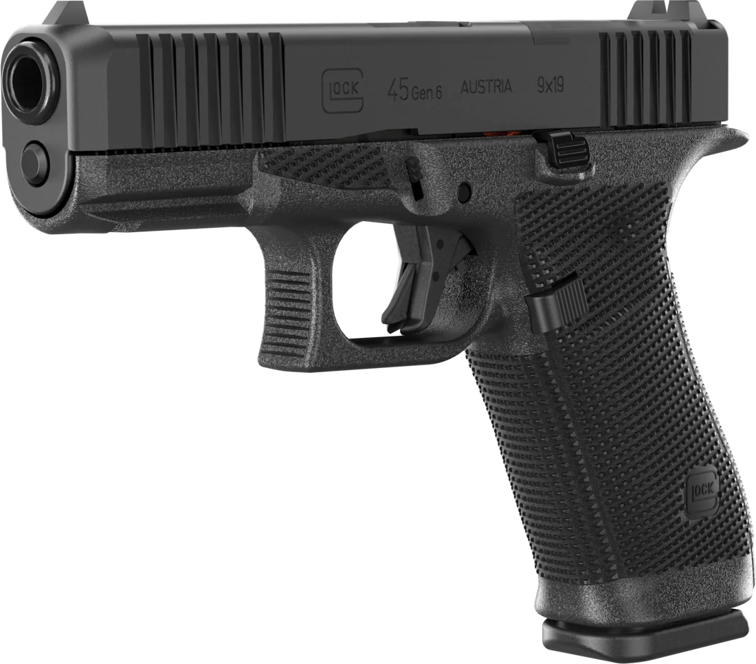 GLOCK 45 Gen6, vedere la 45 de grade